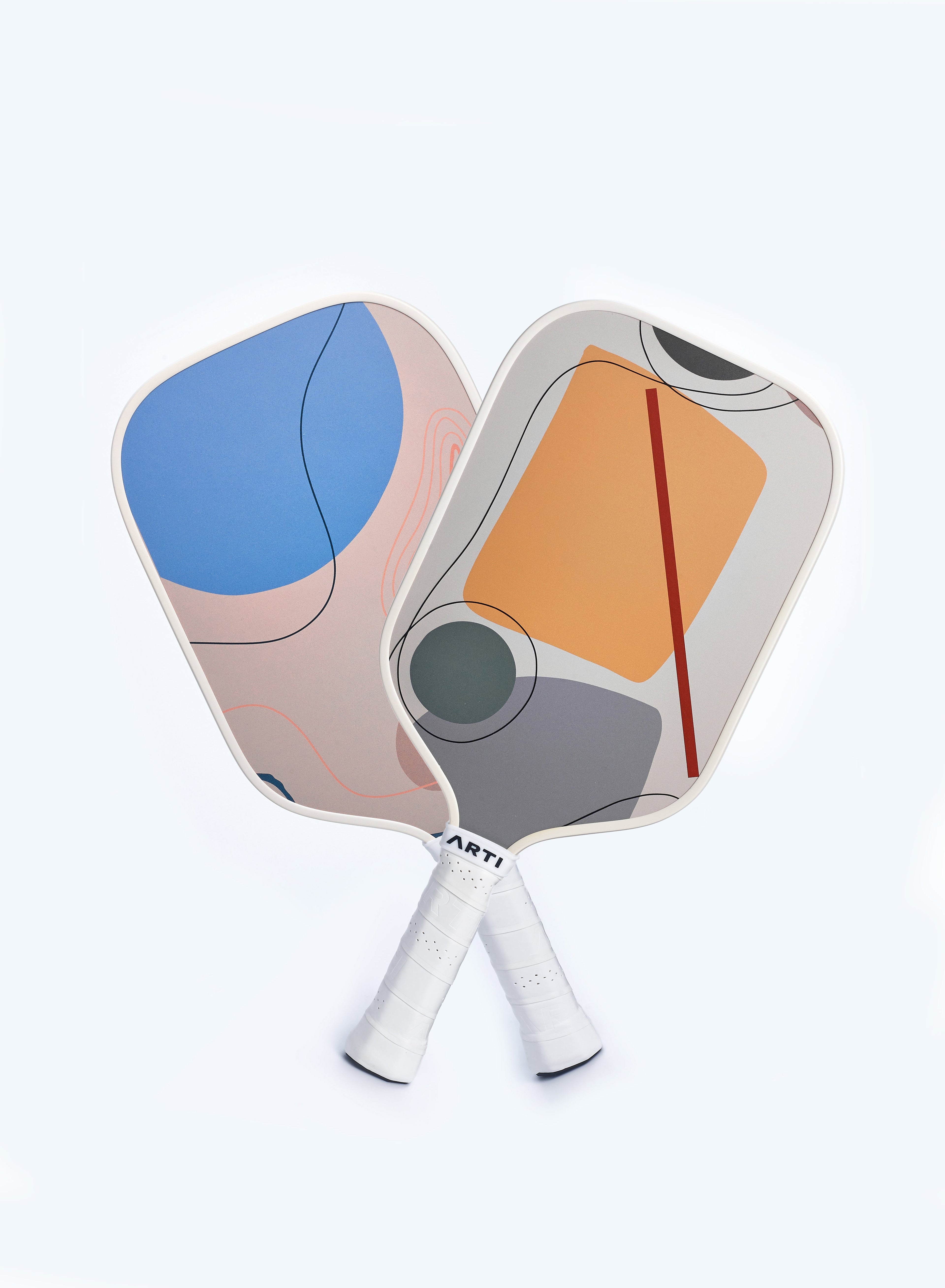 ARTI Fiberglass "Horizon Duo" Pickleball Paddle Set