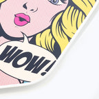 ARTI 16mm T700 Carbon Fiber Kristen & Kristy "WOW" Pickleball Paddle - USA Pickleball Approved