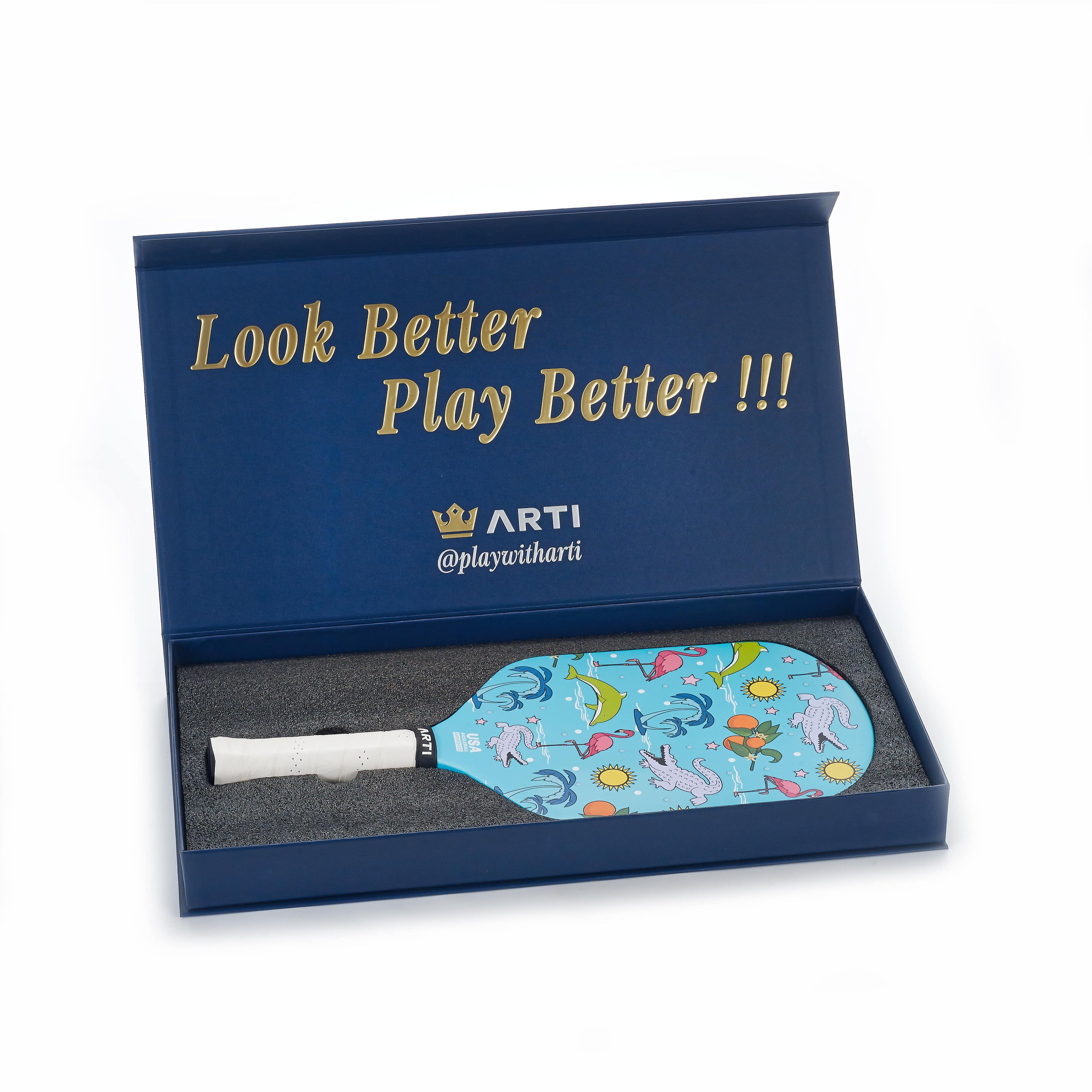 ARTI 16mm Carbon Fiber "FLORIDA" Pickleball Paddle