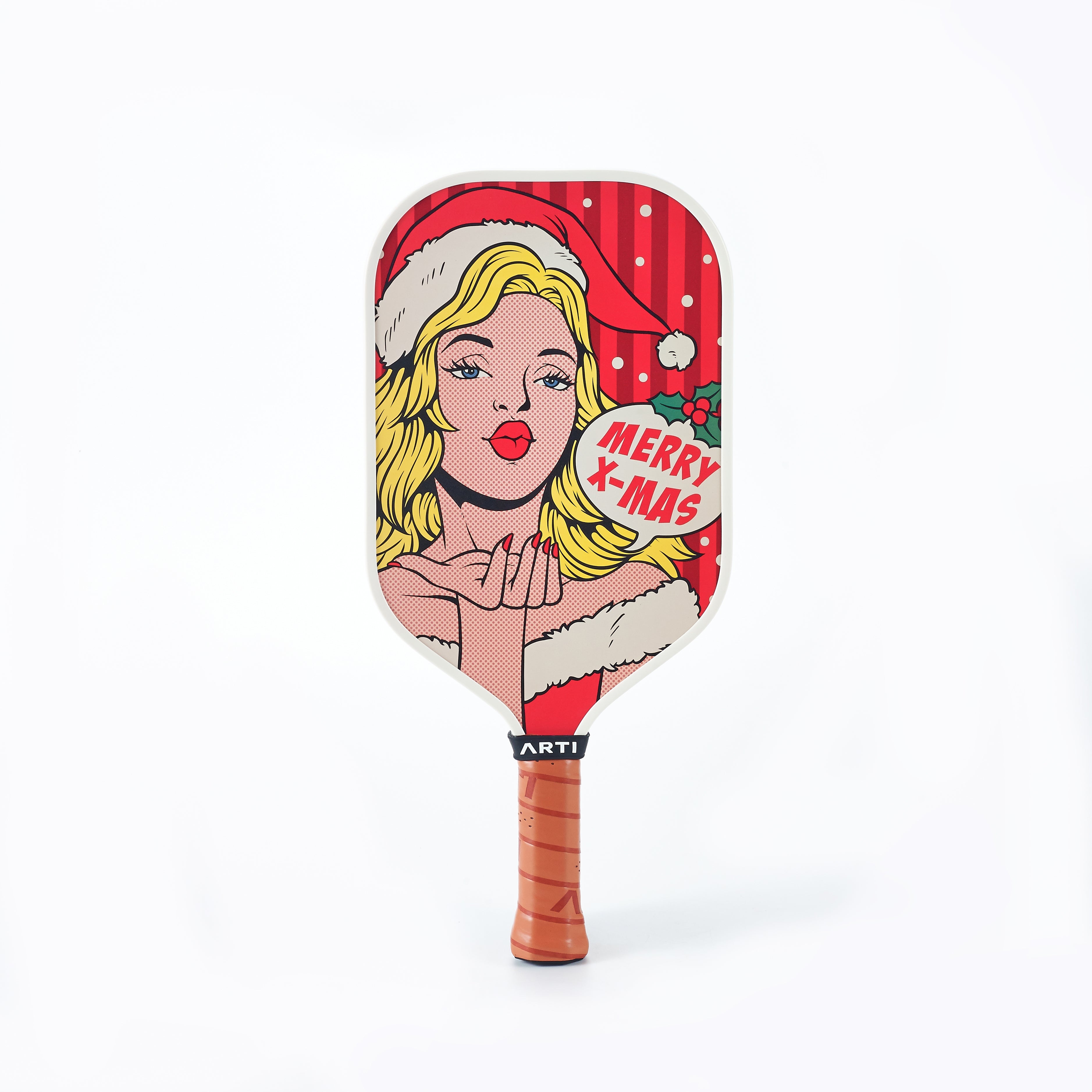 ARTI 16mm Carbon Fiber Kristen&Kristy "X-MAS" Pickleball Paddle