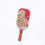 ARTI 16mm T700 Carbon Fiber Kristen & Kristy "X-MAS" Pickleball Paddle - USA Pickleball Approved