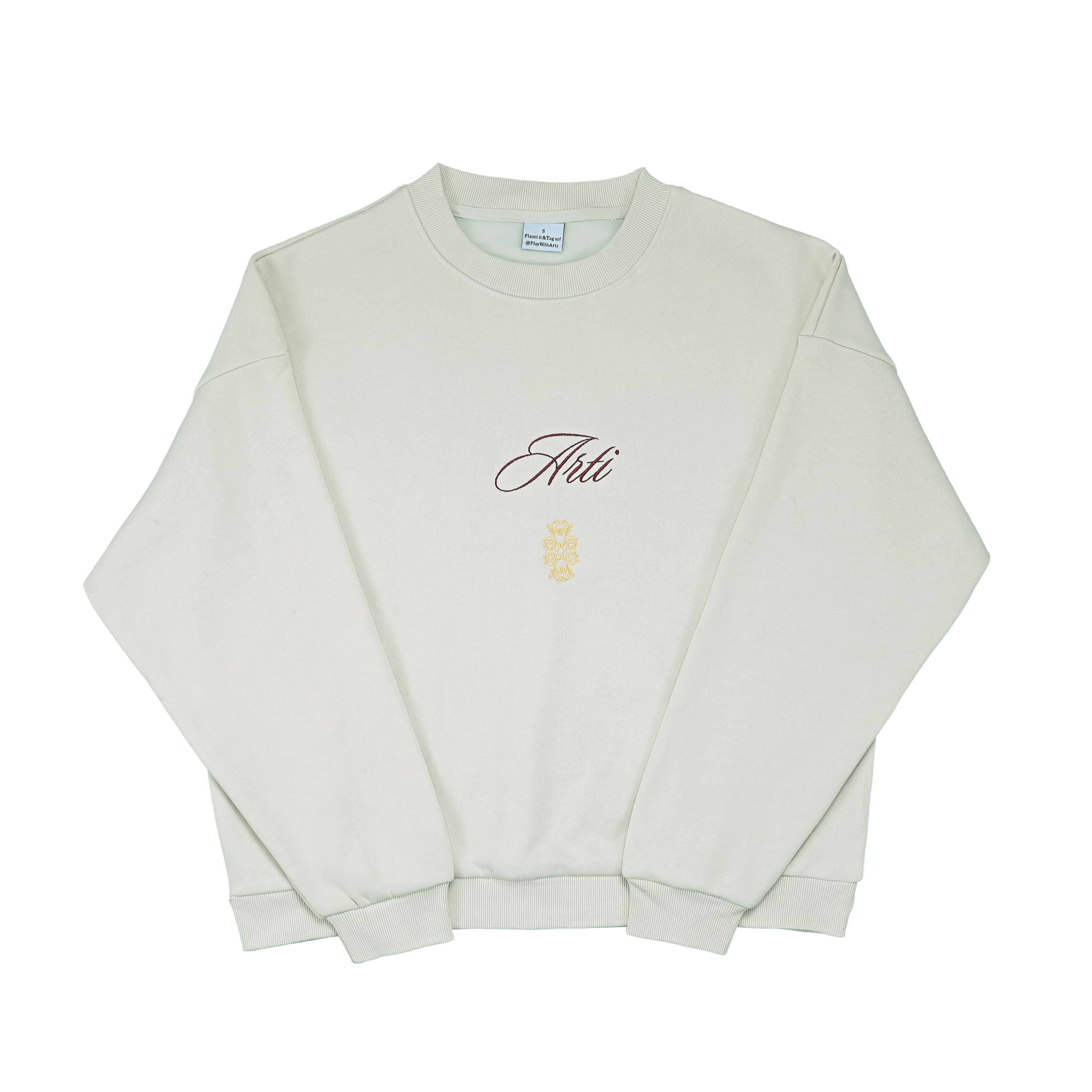 ARTI “Wanna Play With My Pickle?” Crewneck – Ivory