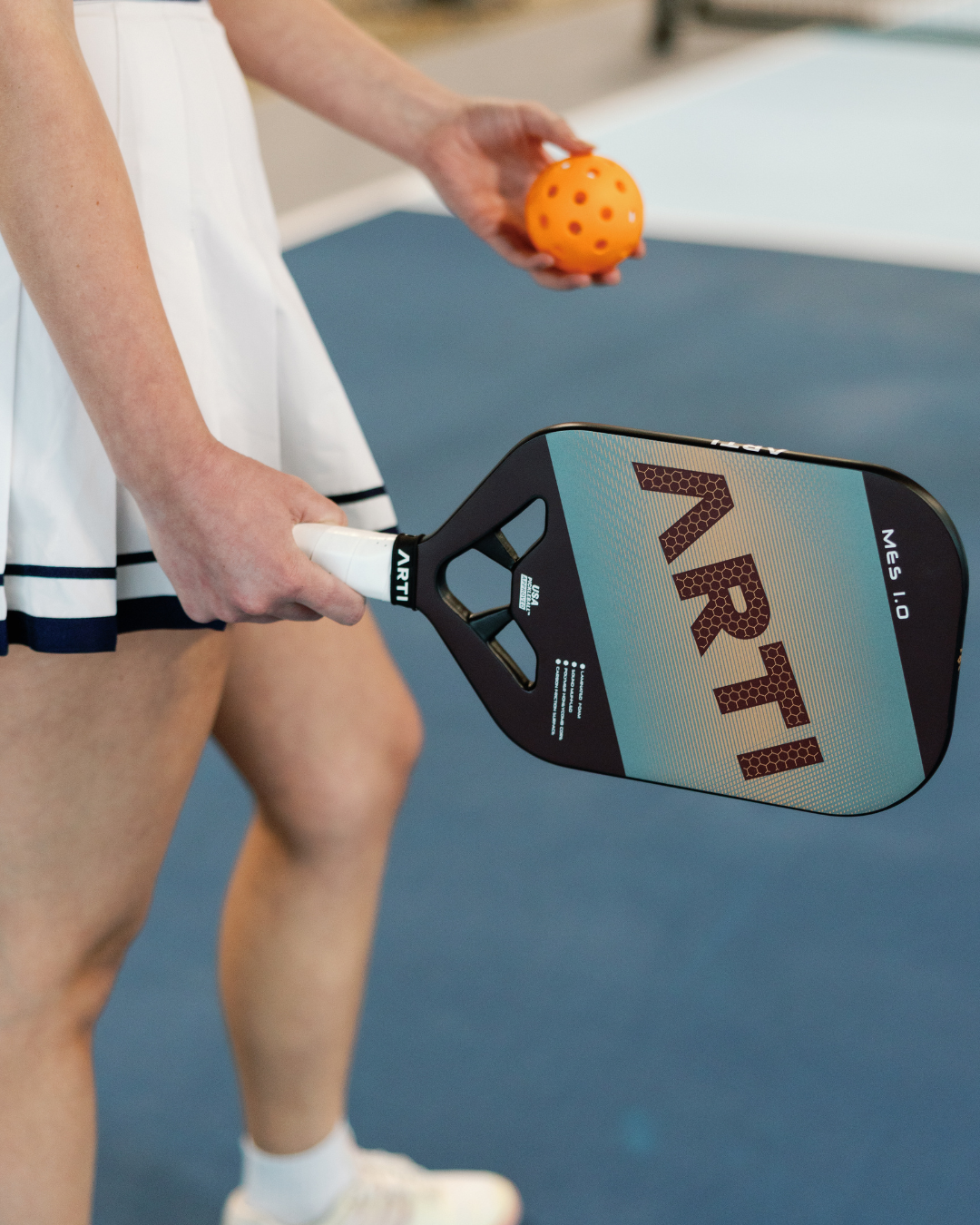 ARTI 14mm Carbon Fiber "MASTERY ELITE 1.0" Pickleball Paddle